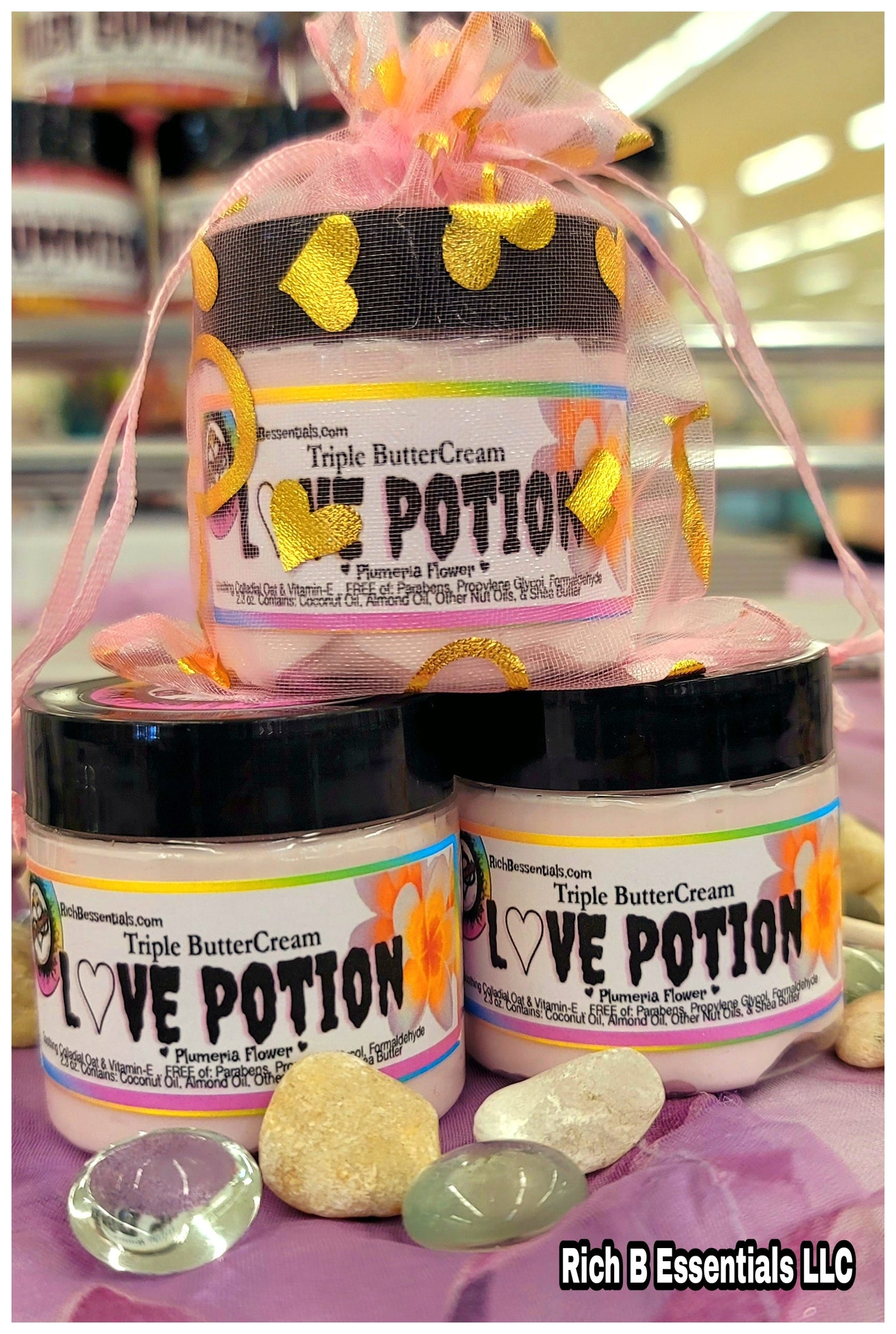 Mini.. Triple ButterCream ™️ | L♡VE Potion ™️ | Plumeria - Clean Flower type